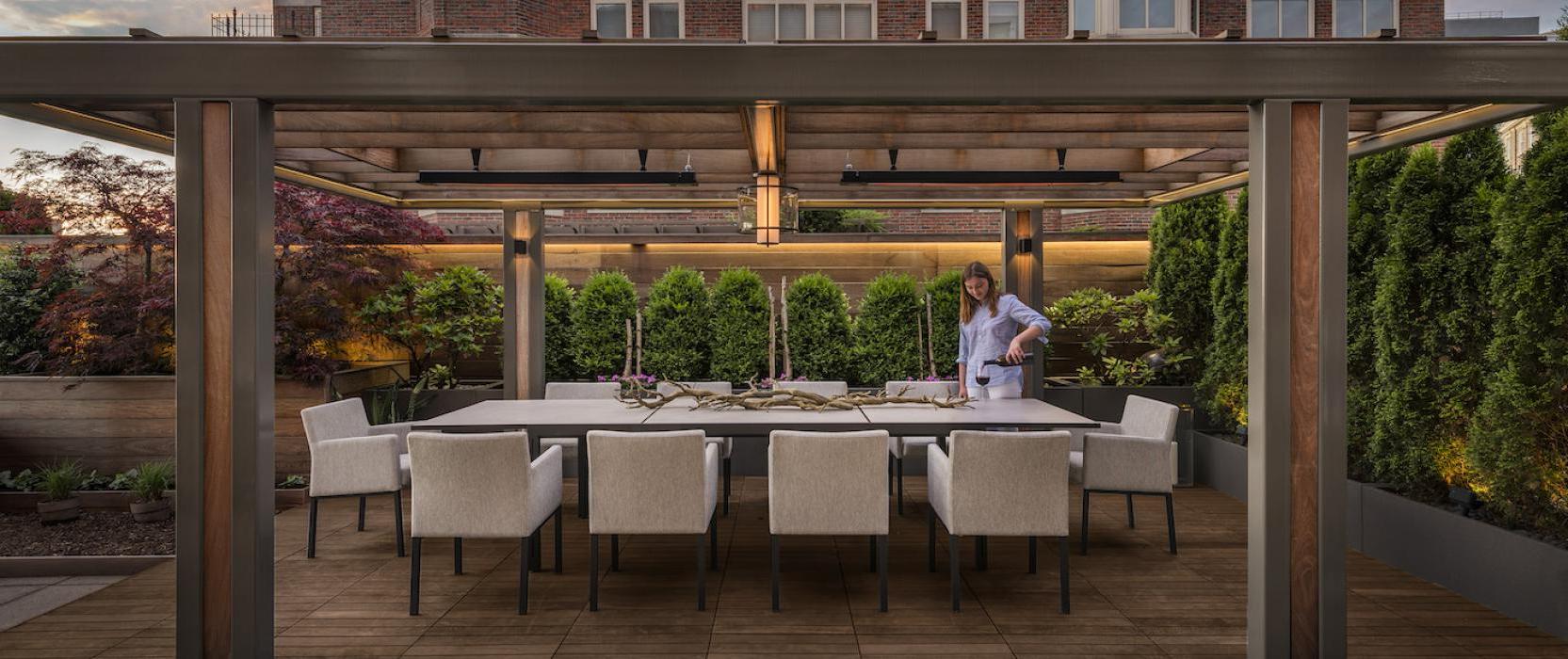 Zen Associates, Al Fresco Dining, Outdoor Living Spaces, Landscape Design